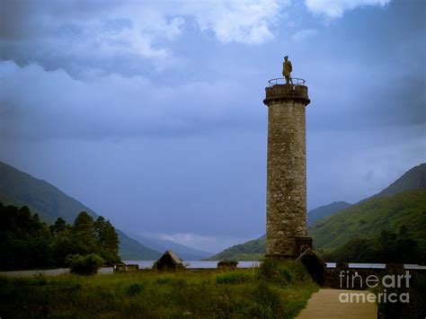 Glenfinnan Monument Loch Shiel Photograph by Yvonne Johnstone