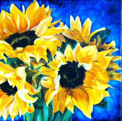 Practicing Artists League: Sunflower Oil Painting Finished 4/2/12