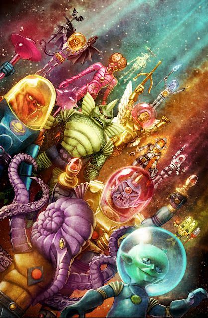 Space creatures | Geeky art, Pop culture art, Fantasy illustration