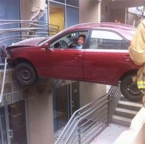 17 Bizarre Images That Are Way Too Weird For This World | Funny car accidents, Car humor, Bad ...