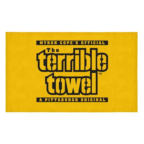 Pittsburgh Steelers Terrible Towel 31" x 60" Beach Towel