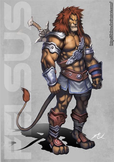 Lion Male by https://www.deviantart.com/felsus on @DeviantArt | Anthro ...