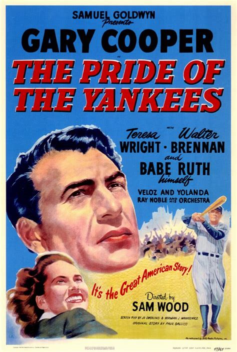 pride-of-the-yankees_POSTER - We Are Movie Geeks