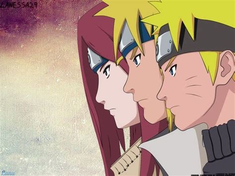 Naruto Uzumaki and his parents. #Naruto | Kushina uzumaki, Anime naruto, Anime