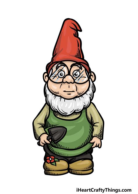 Top 107+ Cartoon gnome drawing - Tariquerahman.net