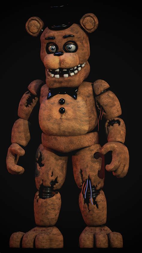 Corrected Withered Freddy [Blender FNaF] by TRAWERT on DeviantArt