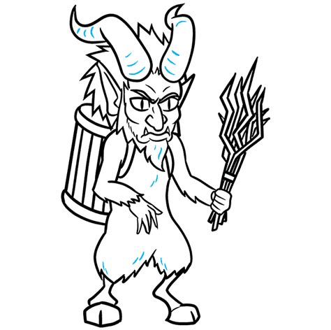 Krampus Drawings Easy