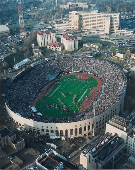 Pitt Stadium Aerial | Aerial view of the now demolished Pitt… | Flickr