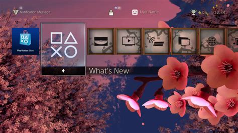 This Cherry Blossoms Dynamic PlayStation 4 Theme is Absolutely Charming ...