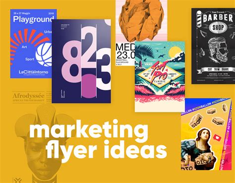 20 Creative Marketing Flyer Examples That Stand Out