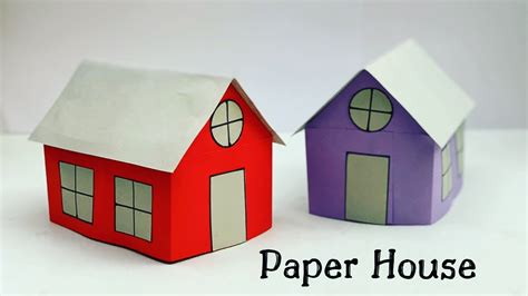 Paper House Craft For Kids