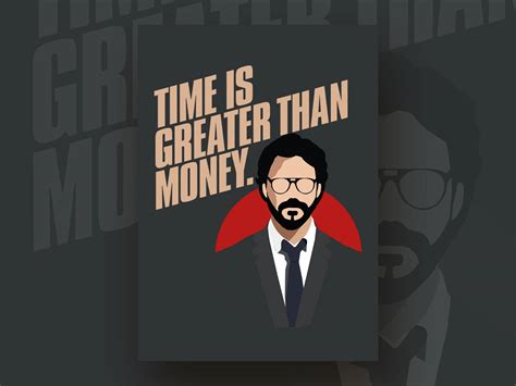 Download Professor Money Heist Famous Quote Wallpaper | Wallpapers.com