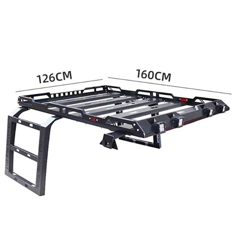 For Baic BJ40 Plus Ickx K2 2021-2023 Aluminum Alloy Roof Platform Luggage Rack Accessories for ...