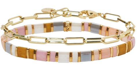 ARMS OF EVE Aria Bracelet Stack | Lyst