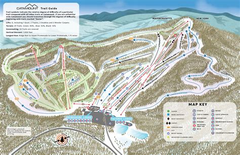 Catamount Ski Area Trail Map | SkiCentral.com