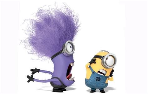 Evil purple minion vs good yellow minion (like the crazy purple one😜 ...