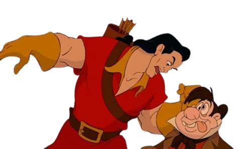 Gaston and Lefou by DracoAwesomeness on DeviantArt