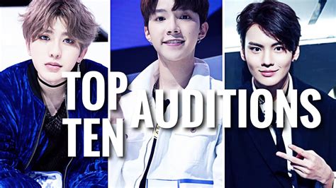 top 10 auditions on idol producer - YouTube