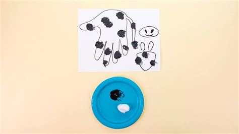 Handprint Cows - Super Simple