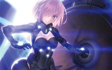 Download wallpapers Mashu Kyrielight, art, Shielder, manga, Fate Grand ...