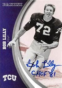 Bob Lilly autographed Football Card (TCU Horned Frogs) 2016 Panini Team Collection #32 "CHOF 81"