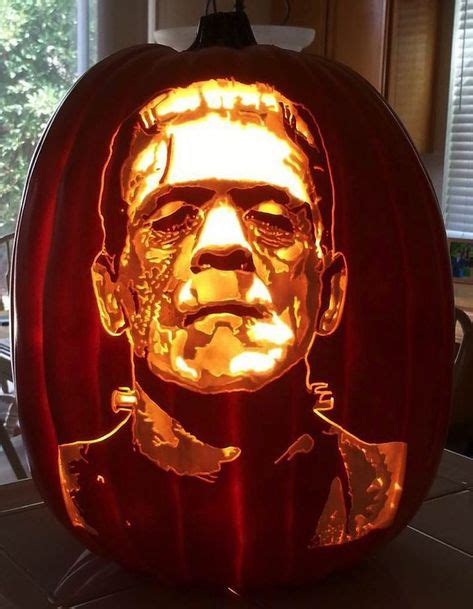 Awesome Frankenstein's Monster Pumpkin Carving in 2019 | Pumpkin carving, Pumpkin, Frankenstein ...