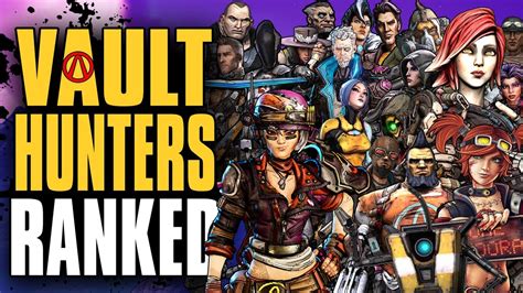 Ranking EVERY Playable Vault Hunter in Borderlands History - YouTube