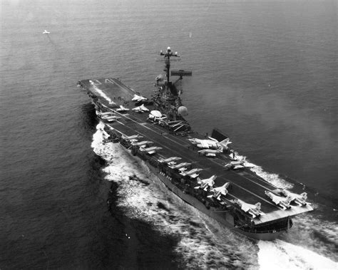 The Aircraft Carrier USS Oriskany Lies at the Bottom of the Ocean, Here ...