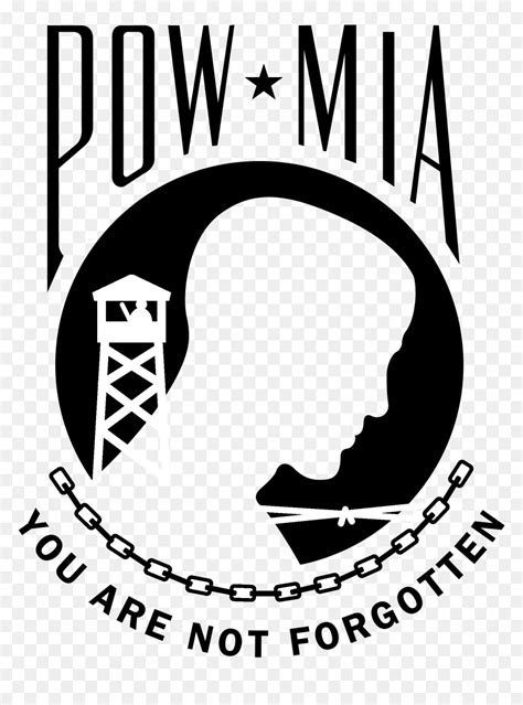 Pow Mia Flag Clipart, HD Png Download - vhv