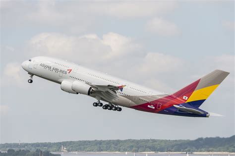 Airbus A380-800 of Asiana Airlines on Ferry Flight | Aircraft Wallpaper ...