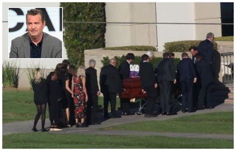 Matthew Perry laid to rest in Los Angeles in a private funeral - Oyeyeah