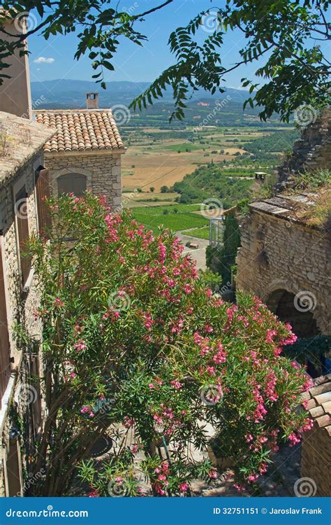 A View of Provencal Countryside. Stock Image - Image of scene ...