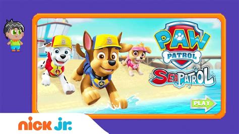 PAW Patrol: ‘Sea Patrol' Game Walkthrough ???? | Nick Jr. Gamers – GamingNuggets.com