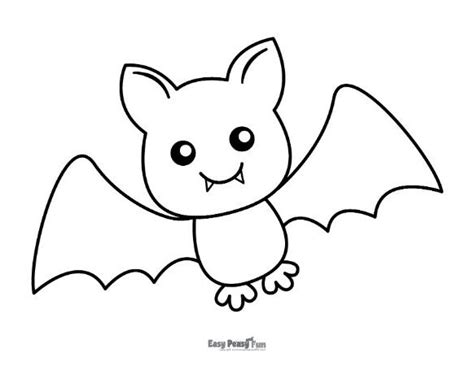 Printable Bat Coloring Pages – 35 Sheets - Easy Peasy and Fun