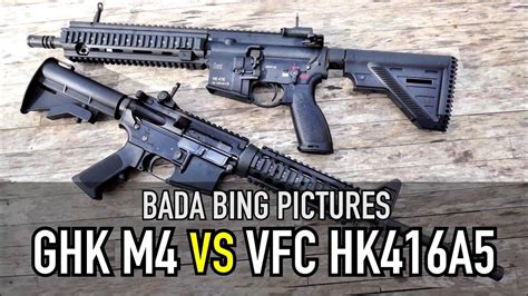 GHK M4 vs VFC HK416A5 GBB: Which is best? - YouTube