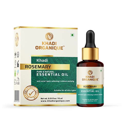 Buy Khadi Organique Rosemary Essential Oil Online