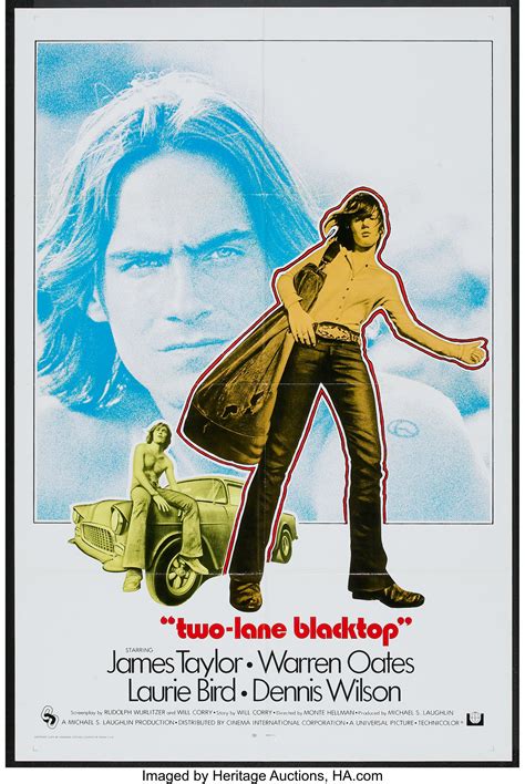 Two-Lane Blacktop (Universal, 1971). International One Sheet (27" X | Lot #454 | Heritage Auctions