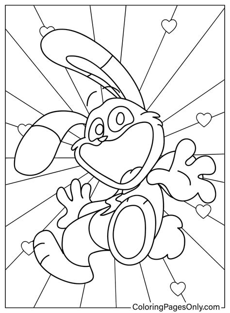 Hoppy Hopscotch Coloring Page in 2024 | Free printable coloring pages ...