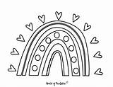 50 Best Rainbow Coloring Pages To Brighten Your Day  World Of Printables sketch template