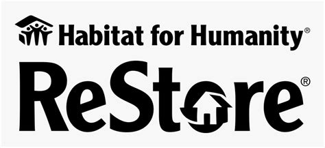 Habitat For Humanity Logo Black And White, HD Png Download - kindpng