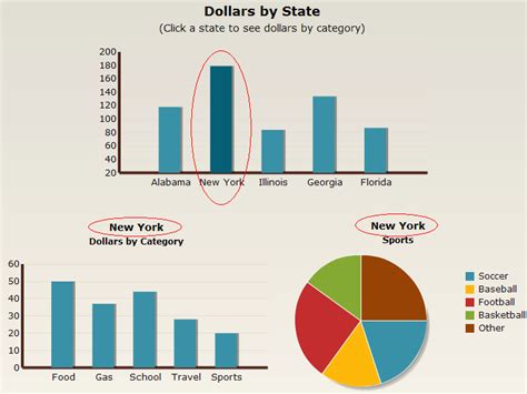 Drill Down to More Detailed Charts using Excel Lookups and Xcelsius ...