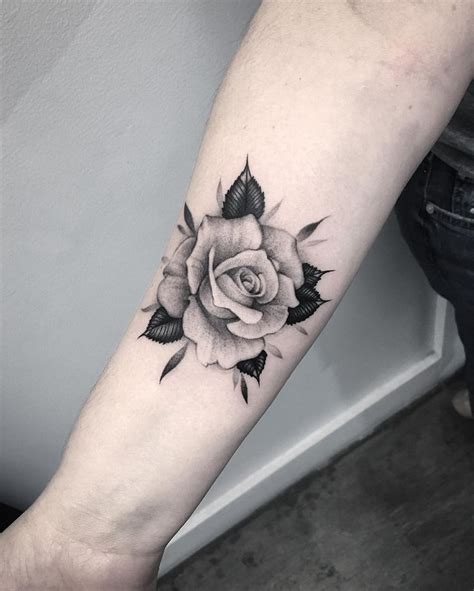 Pin by Prez Gon on tattoo | Rose tattoo forearm, White rose tattoos ...