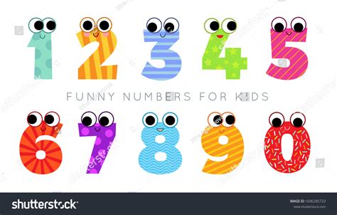 Clipart Numbers 0 9 Random Order