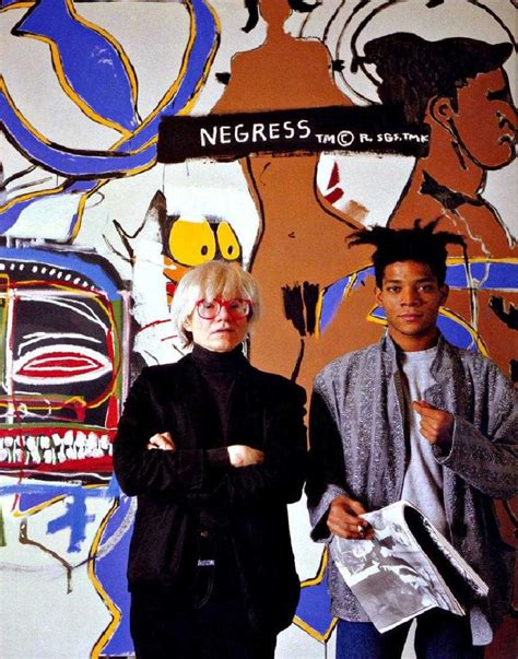 Andy Warhol & Basquiat Print 11 x 14