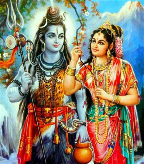 Shiva and Parvati - Symbol of Love, Devotion and Faithfulness ...