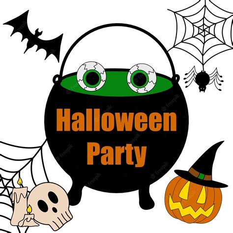 halloween-party-clipart-21296110 | - Clip Art Library