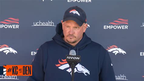 Nathaniel Hackett on Broncos' history vs. the Chiefs: 'We have to show ...