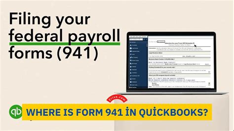 Where Is Form 941 In Quickbooks?