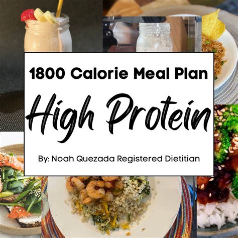 2200 Calorie Meal Plan [Dietitian Developed] High Protein, 51% OFF