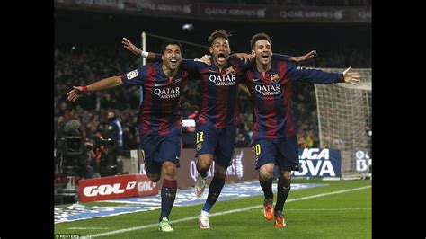 FC Barcelona - The MSN Trio 2015 - YouTube